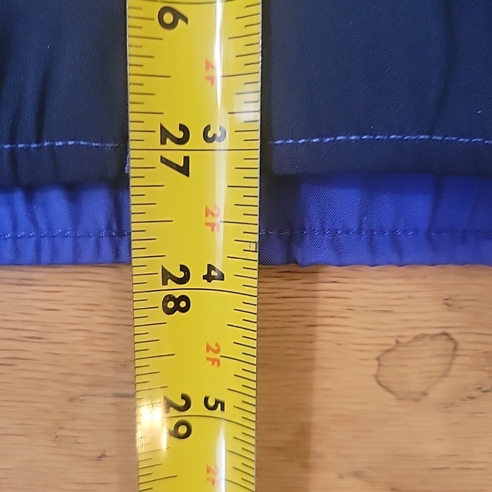 Reebok Full Zip Training Woven Jacket Mens Size Large Classic Blue and Black - Picture 7 of 9